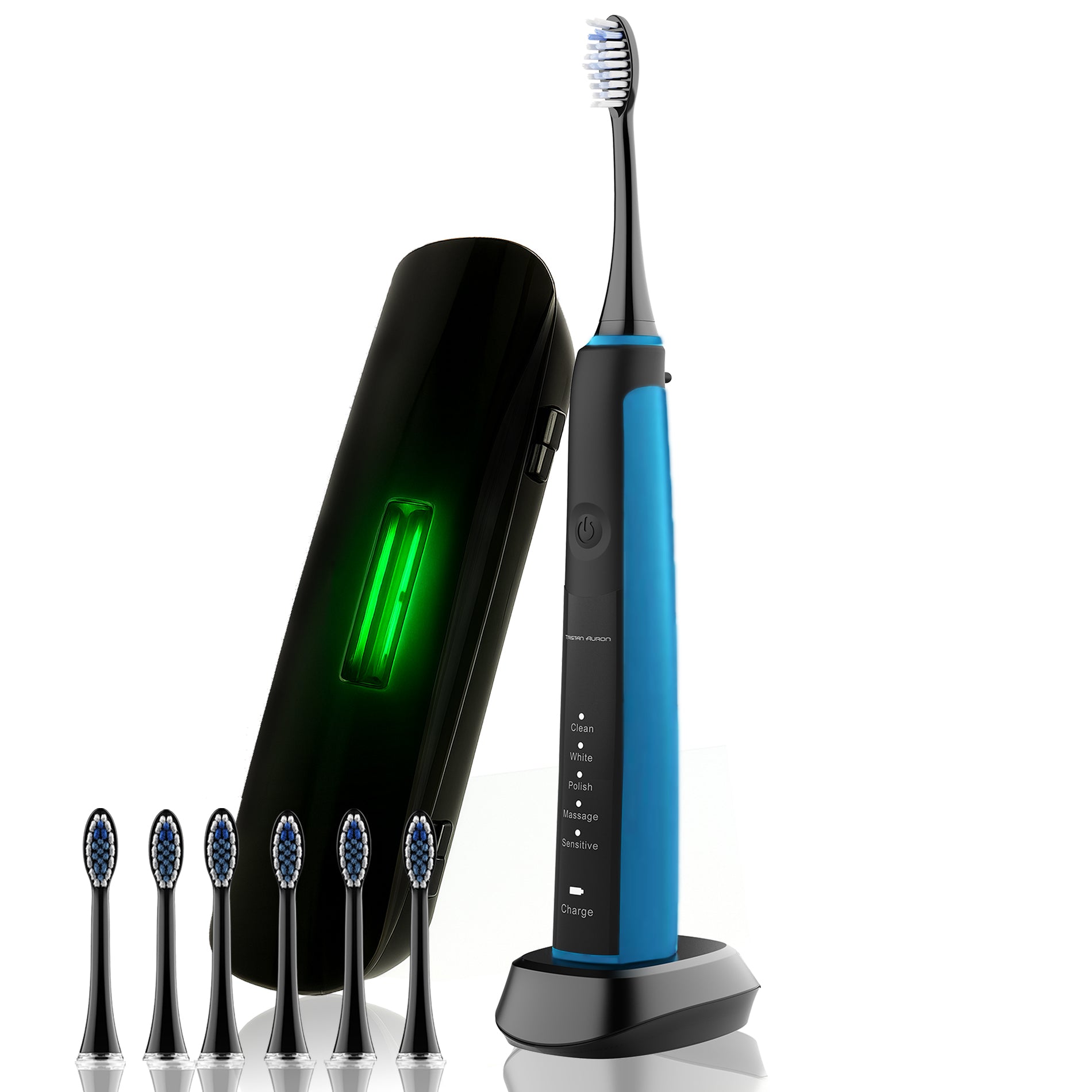 UV Travel Bundle mit 2 oder 6 Bürstenköpfe