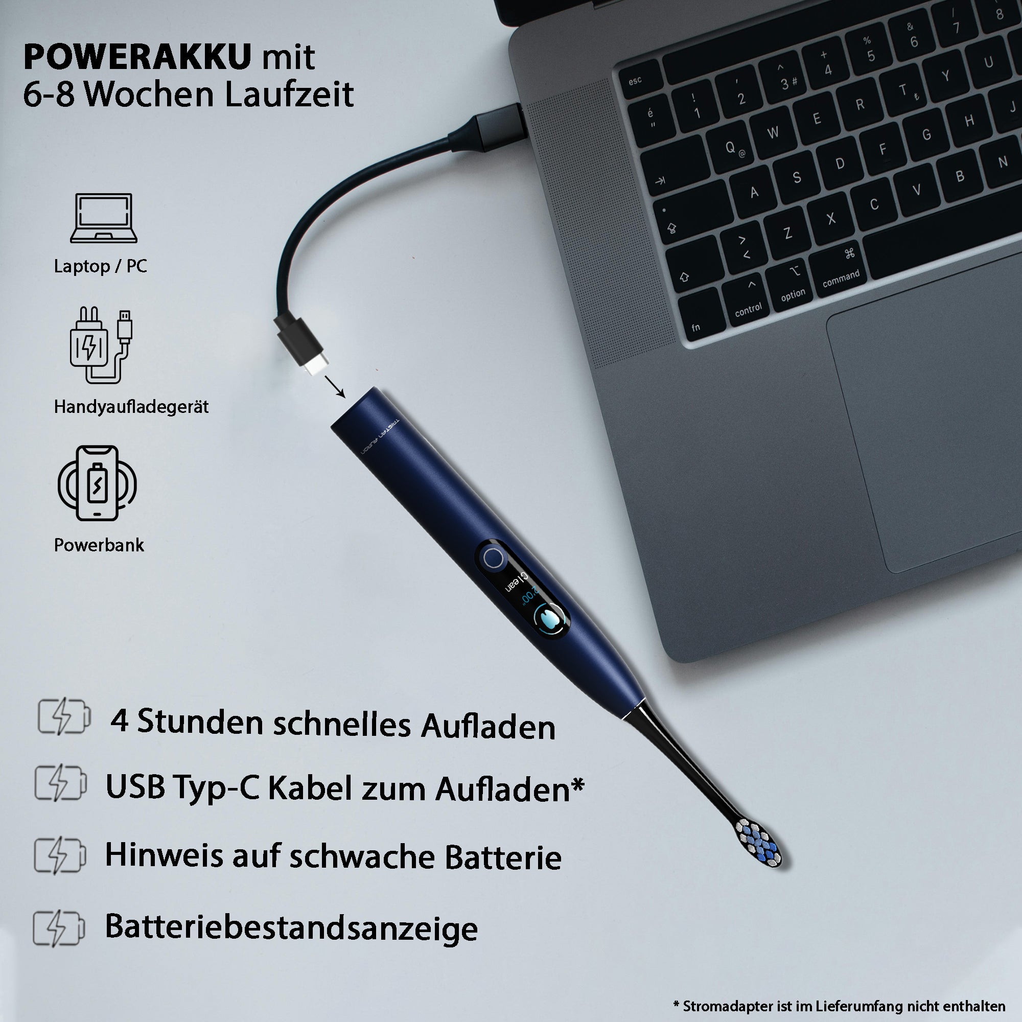 Smart One mit 2 oder 6 Bürstenköpfe