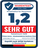 Warentest Online sehr gut 1,2