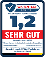 Warentest Online · Business Class mit UV-Case